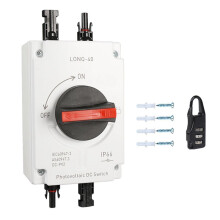 PV Solar Photovoltaic Disconnect , LONQ-40  Isolator Solar  IP66 Waterproof DC1000V 32A 4P