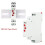 GRT8-M1 Delay  Relay Multifunctional Timer AC  Contactor Isolator with 10 Functions DIN Rail Mount AC/ 12V-240V 3