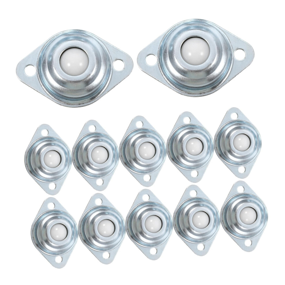 Nylon Ball Bearing Swivel Casters 12 Piece Pack Nylon Material For Moving Heavy Furniture Roller Wheels 9187378391808