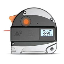 Usb 2 in 1 Afstandsmeter 5m Tape LCD Afstandsmeter Gebouw Meetapparaat Oppervlakte Volume Meetapparaat 30m