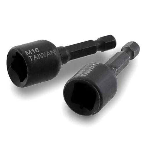 1/4 Hex Shank Thread Tap Socket Adapter M4-M14 HSS Straight Fluted Screw Tap for Machine Tapping Threading Tool 1
