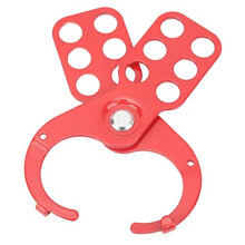 Hangsloten Hasps Set, Lockout Tagout Kit 6 Gaten Ontwerp Beveiliging Sabotagebestendig voor IndustriëLe Apparatuur (1.5In/38mm Beugel)