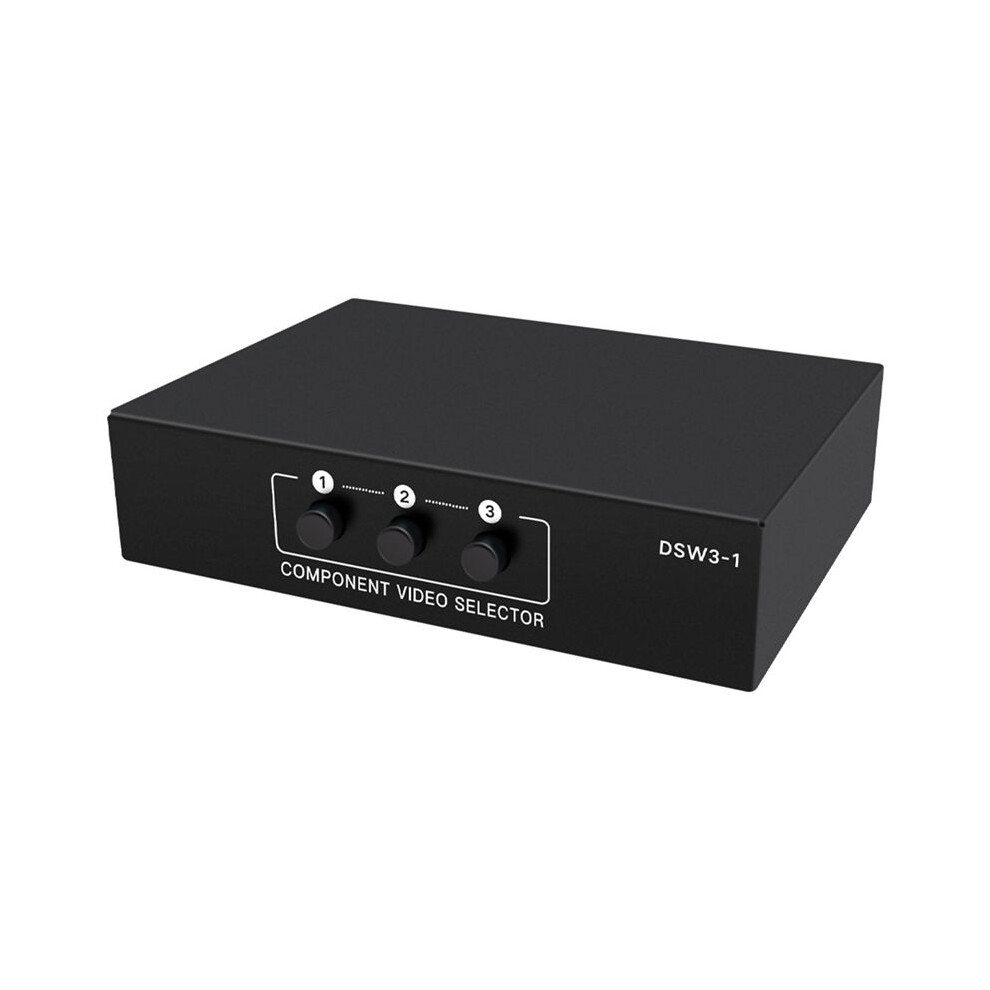 3 Channel 5 Rca Ypbpr Rgb Component Selector Av Switcher 3 In 1 Output Ypbpr Component Rgb Switcher 6032169487952