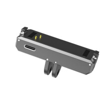 Soporte de LiberacióN RáPida de Aluminio para Go3 con Interfaz Tipo C, Accesorios de CáMara de AccióN MagnéTica para POV/VLOG