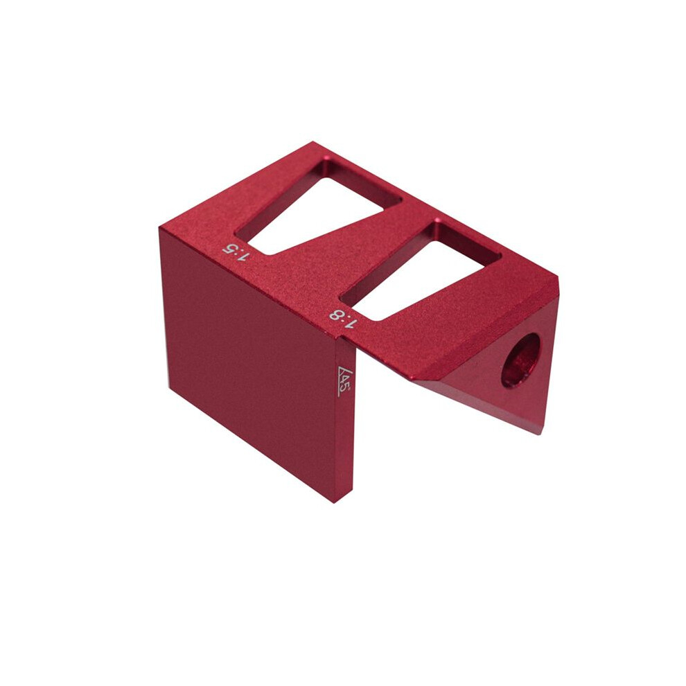 45/90Degree Center Finder Woodworking Square Dovetail Jig-Aluminum Center Scribe Ruler,Multifunctional Marking Gauge 6031112207746