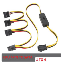 Motherboard CPU 4-Pin to Hard Drive Cable CPU 4PIN to Hard Drive Power Supply Cable 12V to Hard Drive Cable