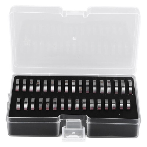Ring Sizer Tool, Ringmeters Vinger Sizer Meetring Tool 33 Stuks Ring Sizer Meetinstrument RVS Ring Sizer