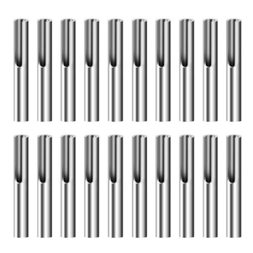 1/8 Inch Invisible Cable Railing Terminal Toggle Anchor Angle, Stainless Steel Adjustable Cable Railing Hardware 20PCS