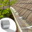 Gutter Guard Mesh Filter Gutter Cover DIY Gutter Screen Protection Netting Roll with 10 Fixed Cable Tie for Leaves 7