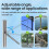 20Pack 1/8in Invisible Cable Railing Kit,Swageless Cable Railing Kit,Cable Railing Invisible Terminal Fixed End Hardware 5