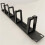 2X 1U 19 Inch Rack Cabinets Cable Management Network Brush Panel Five Ring Detachable Wire Manager Frame 1