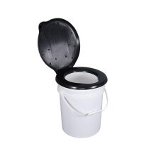 Portable Camping Toilet With Lid Emergency Toilet For Picnic Beach Boat