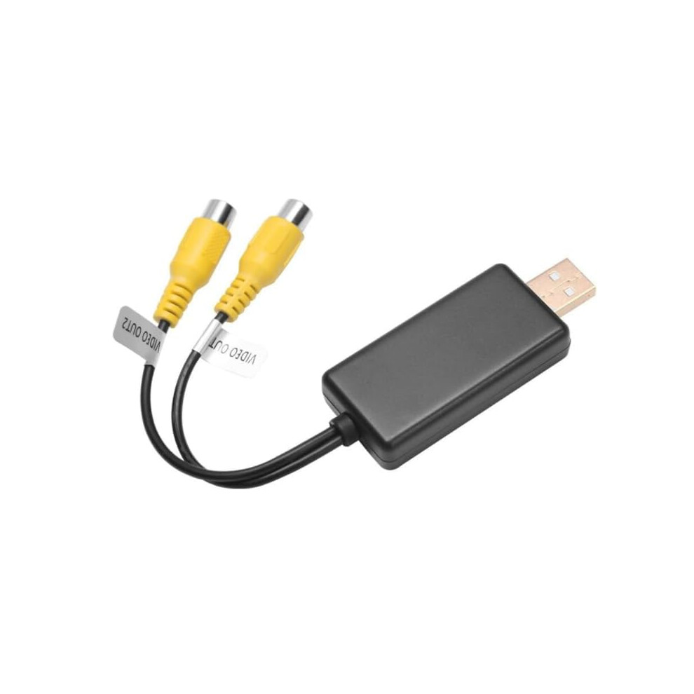Cvbs Video Output Adapter 2 Cvbs Outputs Usb To Rca Cable Dc 5V Usb For Android Multimedia And Android Tv Players 9382693327888