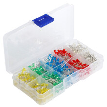 3mm LED 500 pcs red green yellow white light emitting diodes