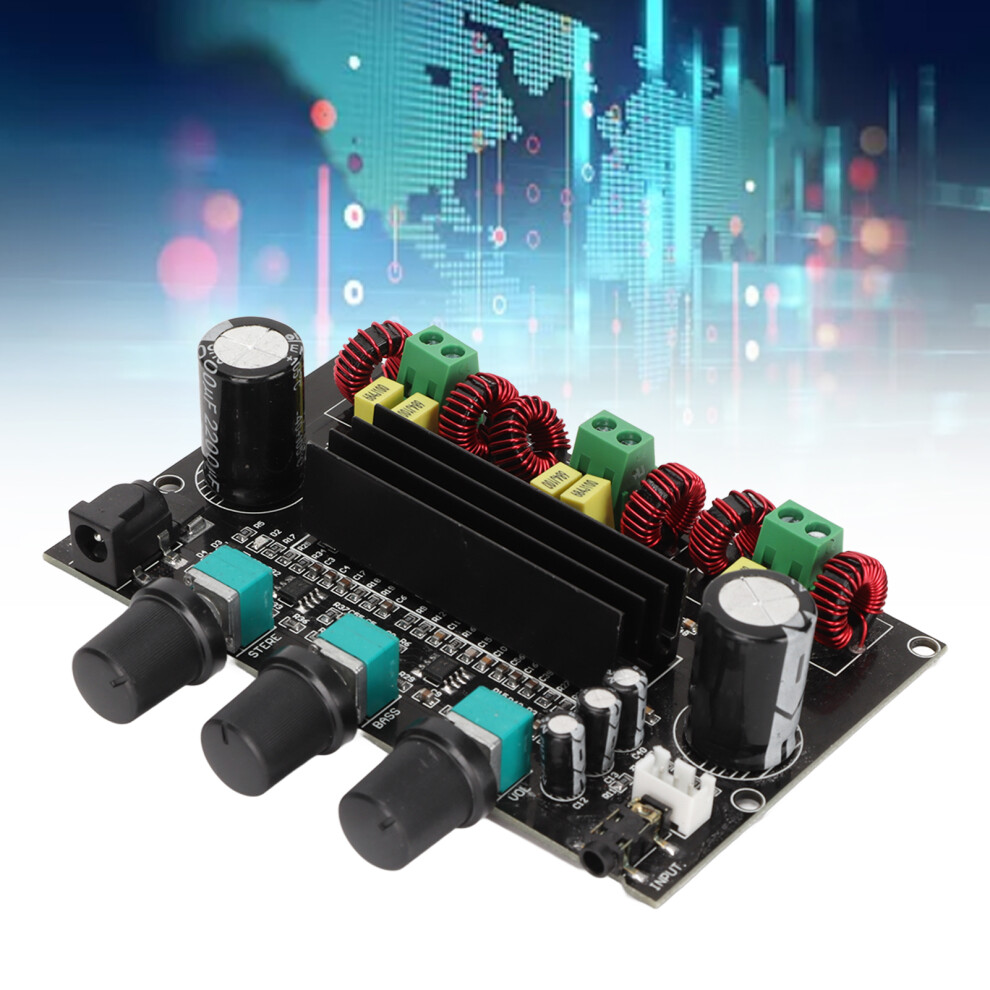 Digital 80W+80W+100W 2.1 Channel Power Amplifier Board For Speakers 5061375411940