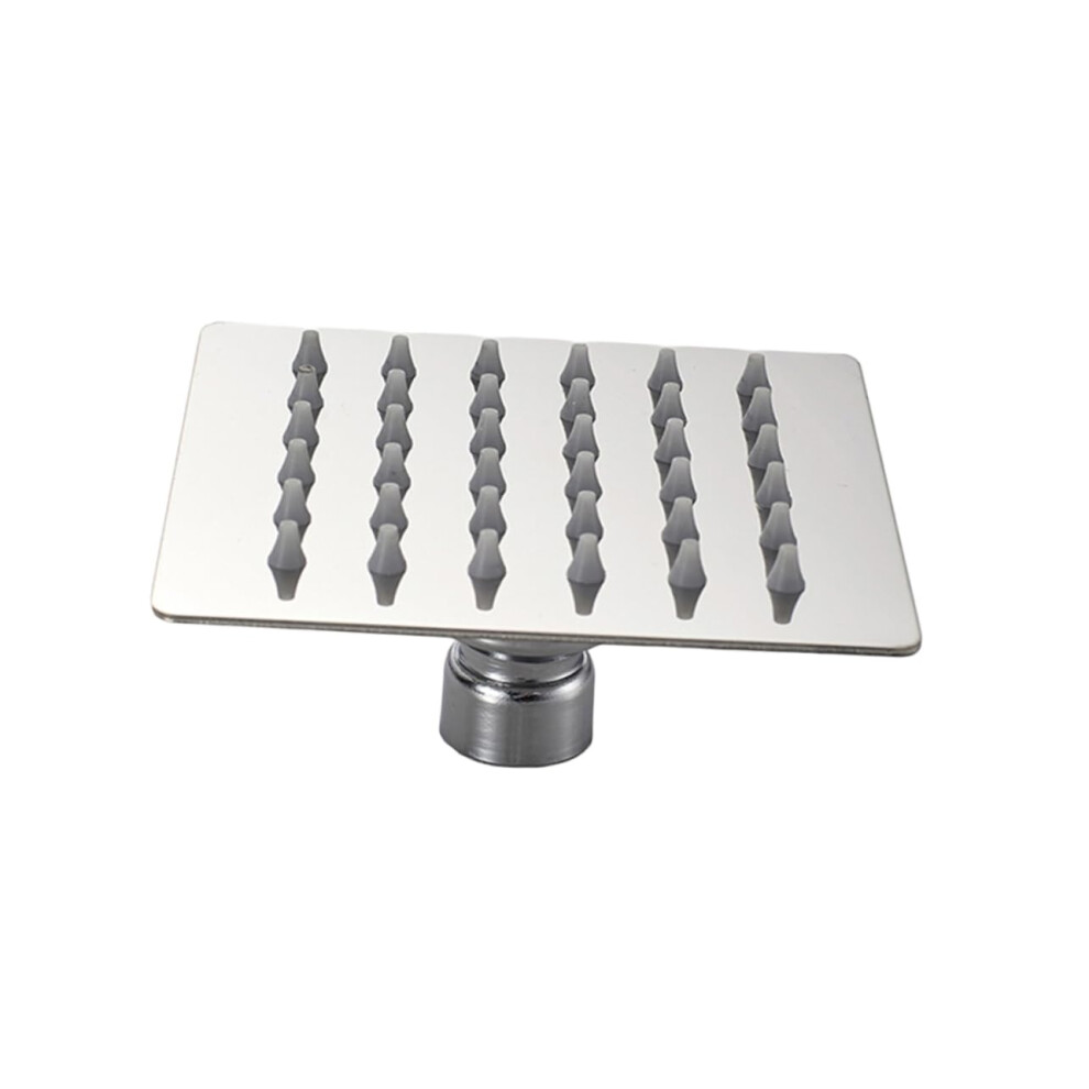 Ultra Thin Pressure Rainfall Showerhead Silver Finish 9199774041423