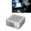 Aluminum Chassis Small Desktop Computer Case PSU HTPC -ITX PC Case 2 USB 3.0 3