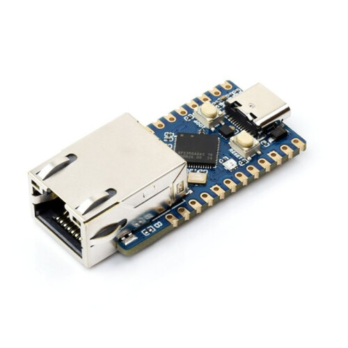 RP2350-ETH  Development Board, RP2350 Ethernet Port Module, för Raspberry Pi Microcontroller Development Board