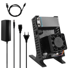 NerdAxe 450-500GH/S 12-17W BM1366 ASIC Chip Open-Source Bitcoin ASIC Miner Solo Lottery Miner EU PLUG