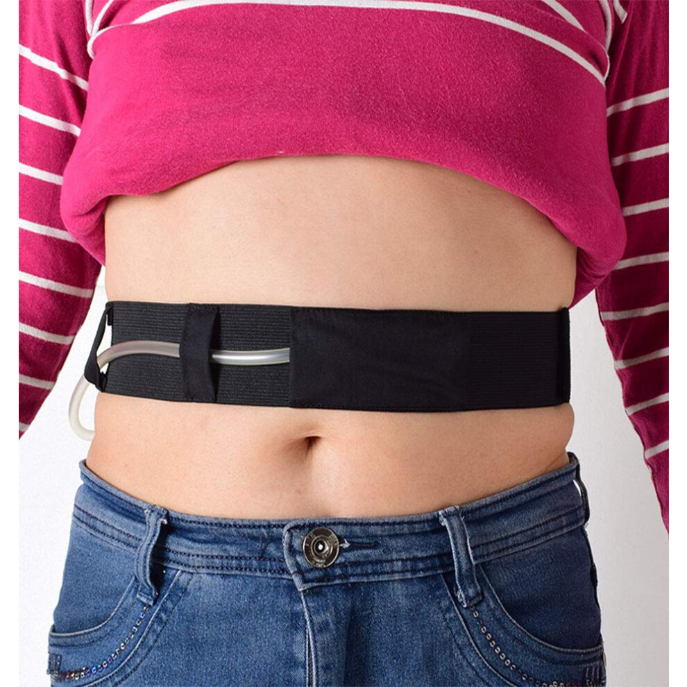 Catheter Fixation Device Abdominal Dialysis Belt For PEG Tube, G Tube And J Tube  G Tube Holder, Size Small