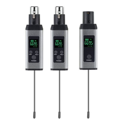 Draadloze Microfoonconverter Microfoonzenderontvanger XLR-Microfoon Draadloos Systeem voor Dynamische Microfoon B