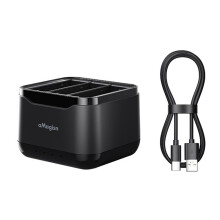 AMAGISN Caricabatterie Rapido Portatile Hub di Ricarica per Batteria Ace Pro2 Scatola di Ricarica Rapida per Batteria Accessori per