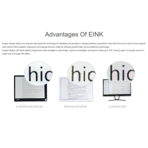 4.2inch E-Paper E-Ink Display Module 4.2inch E-Paper (G) , 400x300, Red / Yellow/ Black / White, SPI Interface 1