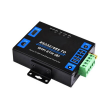 Serieller Server in Industriequalität RS232/485 zu WiFi und Ethernet Modbus Gateway, MQTT-Gateway, Normaler Netzwerkanschluss
