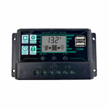 Solarladeregler 12 V 24 V Solarpanel PV-Controller für Lifepo4 Lithium-GEL-Blei-Säure-Batterie 100 A