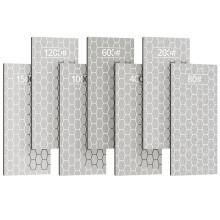 7 Stuks Diamanten Slijpstenen, Messenslijpsteen met Korrel en Diamantslijpplaat voor Keuken- en Buitenmessen