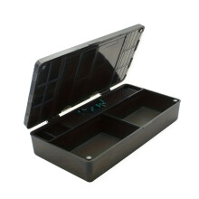 Angelbox Karpfenangeln Tackle Box Köder Haken Feeder Kunststoff Aufbewahrungskoffer Karpfenangeln Haken Gruppe Box Tackle