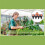Tuinslangsplitter, 4-Weg Kraanslangconnector, Splitter, Vier Schakelaars voor Gazonbesproeiing 2