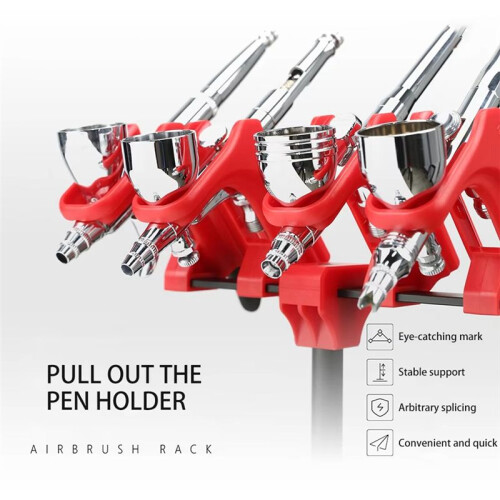 Quick Pull Pen Holder Allows for Free Adjustment and Stable Storage 360 Degree Rotation 2