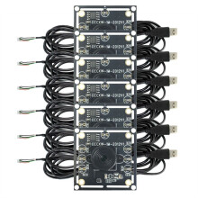 Nieuwe 6 Stuks 100 Graden Cameramodule 1MP OV9732 1280x720 USB Gratis Driver Handmatige Focus, met 2 Meter Kabel voor WinXP/7/8/10
