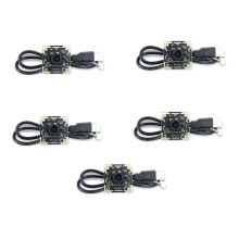 5 St OV9732 1MP USB-Kameramodul, 100 FOV, 1280x720, Manuell Fokus, Stöder QR & Ansiktsigenkänning, för Flera Operativsystem