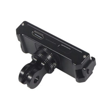 Magnetiskt Fäste Quick Release Stativadapter med USB-Laddning för /GO 3 3S Tumkamerafäste Magnetbas