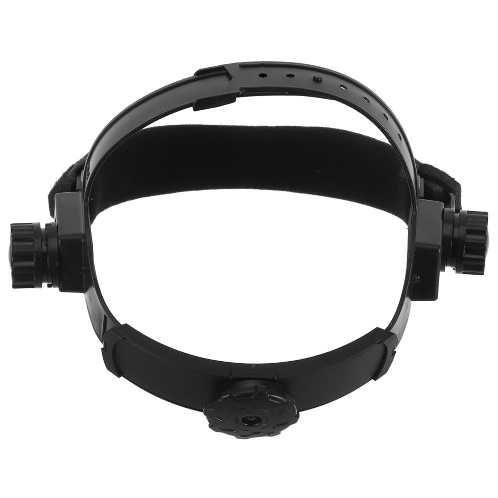 Adjustable Welding Helmet Headband Sweatabsorbing Strap Moisturemanagement Black Headgear Compatible With Welders Caps 9382693329066