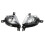 Front Fog Light Assembly Pair for 3 Series E90 E91 2009-2011 1