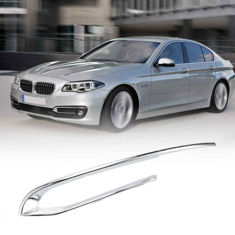Chrome Alloy Front Bumper Grille Molding For 528I 535D 550I 51117331769 9451375413673