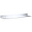 White Floating Bathroom Wall Shelf Rectangular Aluminum, 60cm, WallMounted, For Kitchen, Living Room, Hallway 1