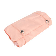 Pink borsa da toilette 4-in-1 da appendere — rimovibile, compatta, pieghevole, in nylon