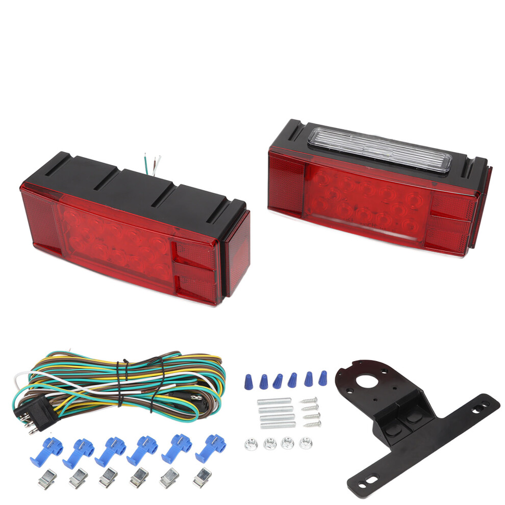 Integrated License Plate System, Waterproof Ip68 Multi Function Led Trailer S With Dot Approval For Boat Truck And Rv Light 9138057737721