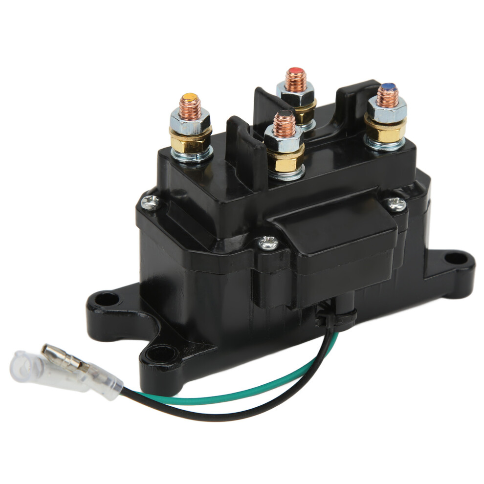 12V 250A Winch Solenoid Relay For 3500-4500Lbs Utv Atv Boat Trailer 4941375418808