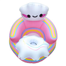 Baby Chair Blow Up Baby Seat Sit Up And Play Baby Sofa For Indoor And Outdoor Use Camping Inflatable Chair Cloud Sofa