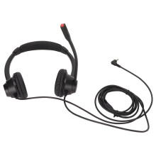 Ergonomic Usb Headset With Digital Signal Processing And Universal Comfort Fit, Noise Cancelling Microphone Ensures Clear Voice In Noisy