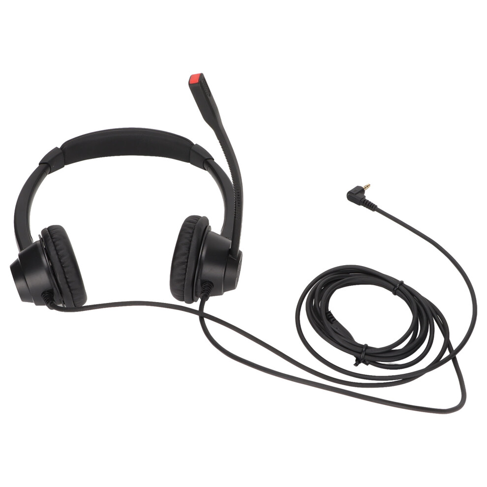 Ultra Comfort Business Headset With Advanced Algorithm And Skin Friendly Ear Pads, Noise Cancelling Microphone For Clear Communication In Noisy Enviro 9176269325800