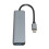 Επεκτατήρας USB, σχεδιασμένος για συσκευές USB C, 5 σε 1 Hub με διπλή συσκευή ανάγνωσης 3