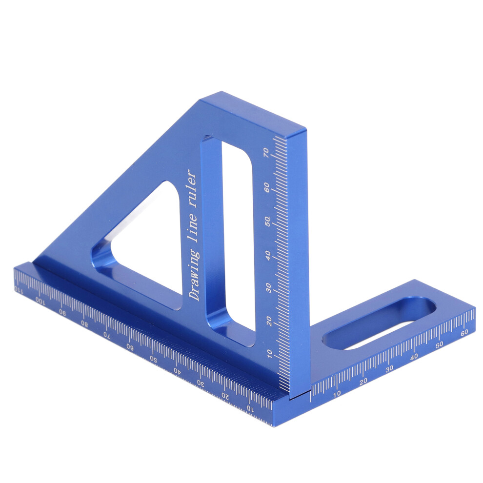 Accurate 45/90 Degree Layout Miter Gauge Ruler For Carpentry 7891375422848