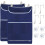 Large Hanging Laundry Hamper, Foldable Waterproof Nylon WideMouth Shower Bath Storage Bag (Black) 4