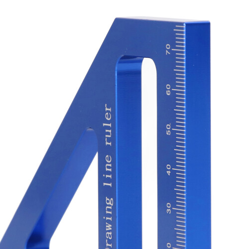 Accurate 45/90 Degree Layout Miter Gauge Ruler for Carpentry 2